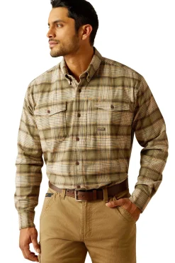 Rebar Flannel DuraStretch Herren Arbeitshemd