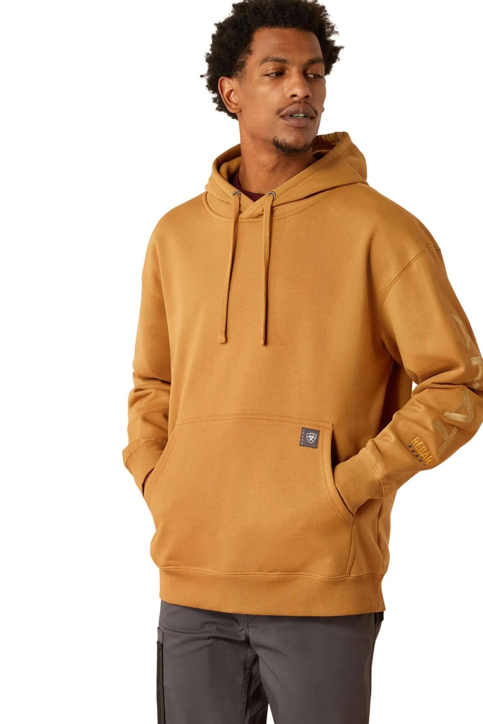 Rebar Herren Kapuzenpullover mit Grafikdruck