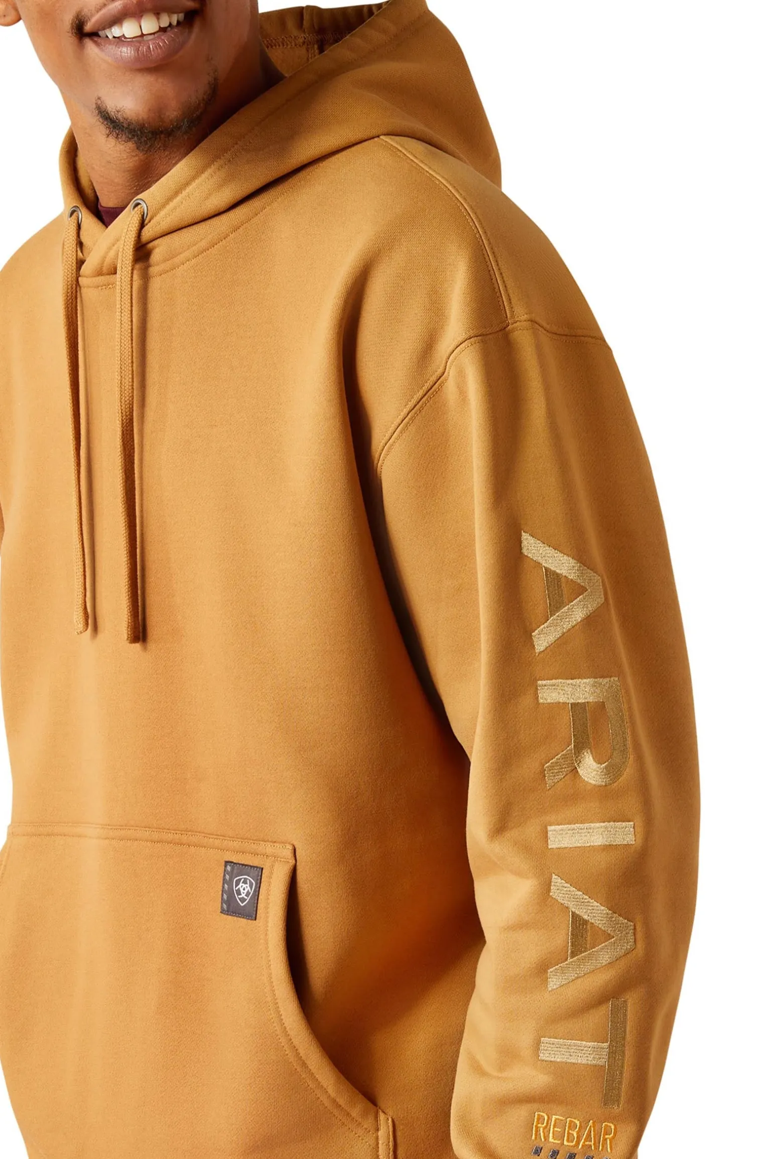 Rebar Herren Kapuzenpullover mit Grafikdruck