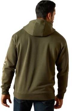 Rebar Herren Kapuzenpullover mit Grafikdruck