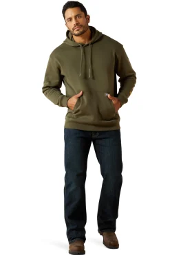 Rebar Herren Kapuzenpullover mit Grafikdruck