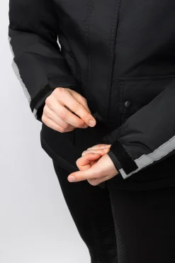 reflektierende Winterreitjacke