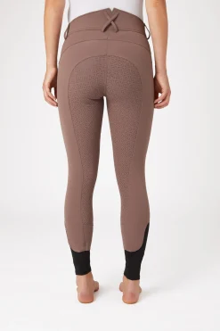 Reithose mit Silikonvollbesatz und Kristall-Taschen