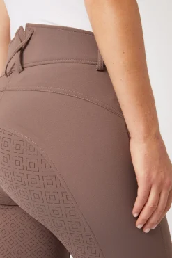 Reithose mit Silikonvollbesatz und Kristall-Taschen