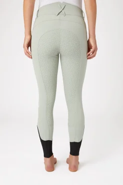 Reithose mit Silikonvollbesatz und Kristall-Taschen