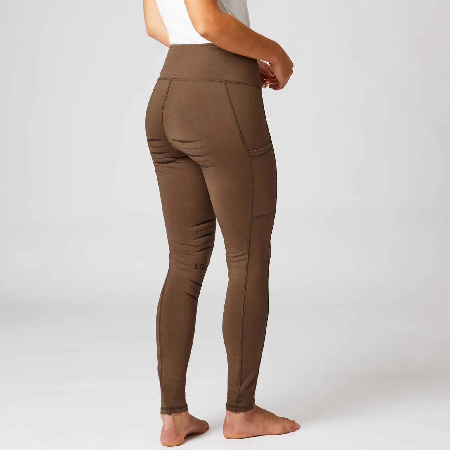 Reitleggings für Damen mit Silikonvollbesatz und Handytaschen