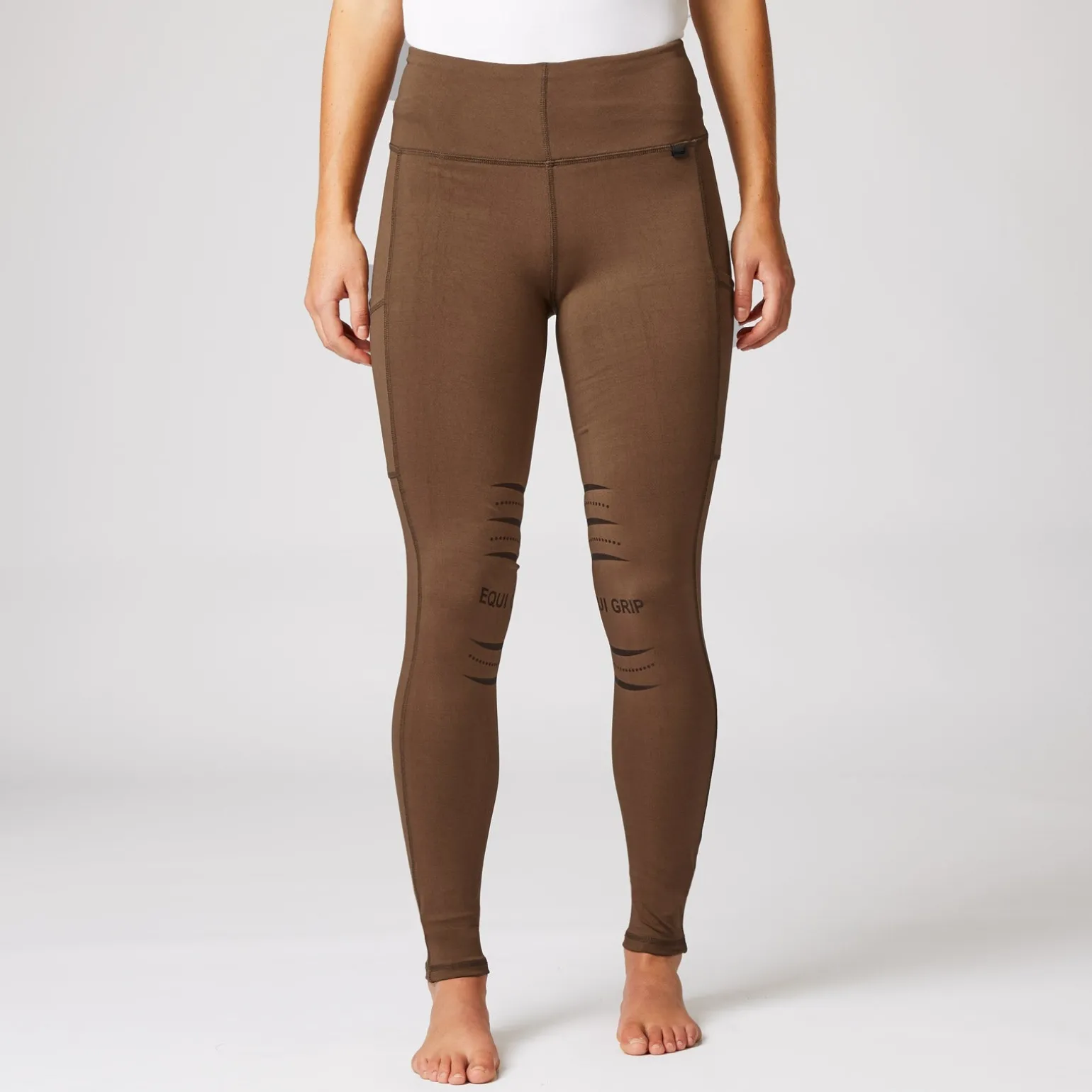 Reitleggings für Damen mit Silikonvollbesatz und Handytaschen