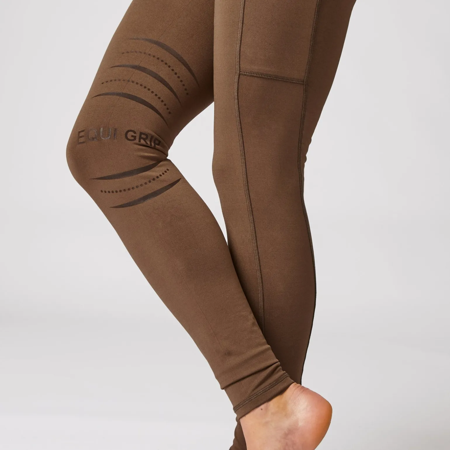 Reitleggings für Damen mit Silikonvollbesatz und Handytaschen