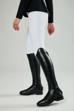 Reitstiefel mit Schnürung, reguläre Schafthöhe