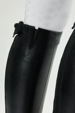 Reitstiefel mit Schnürung, reguläre Schafthöhe