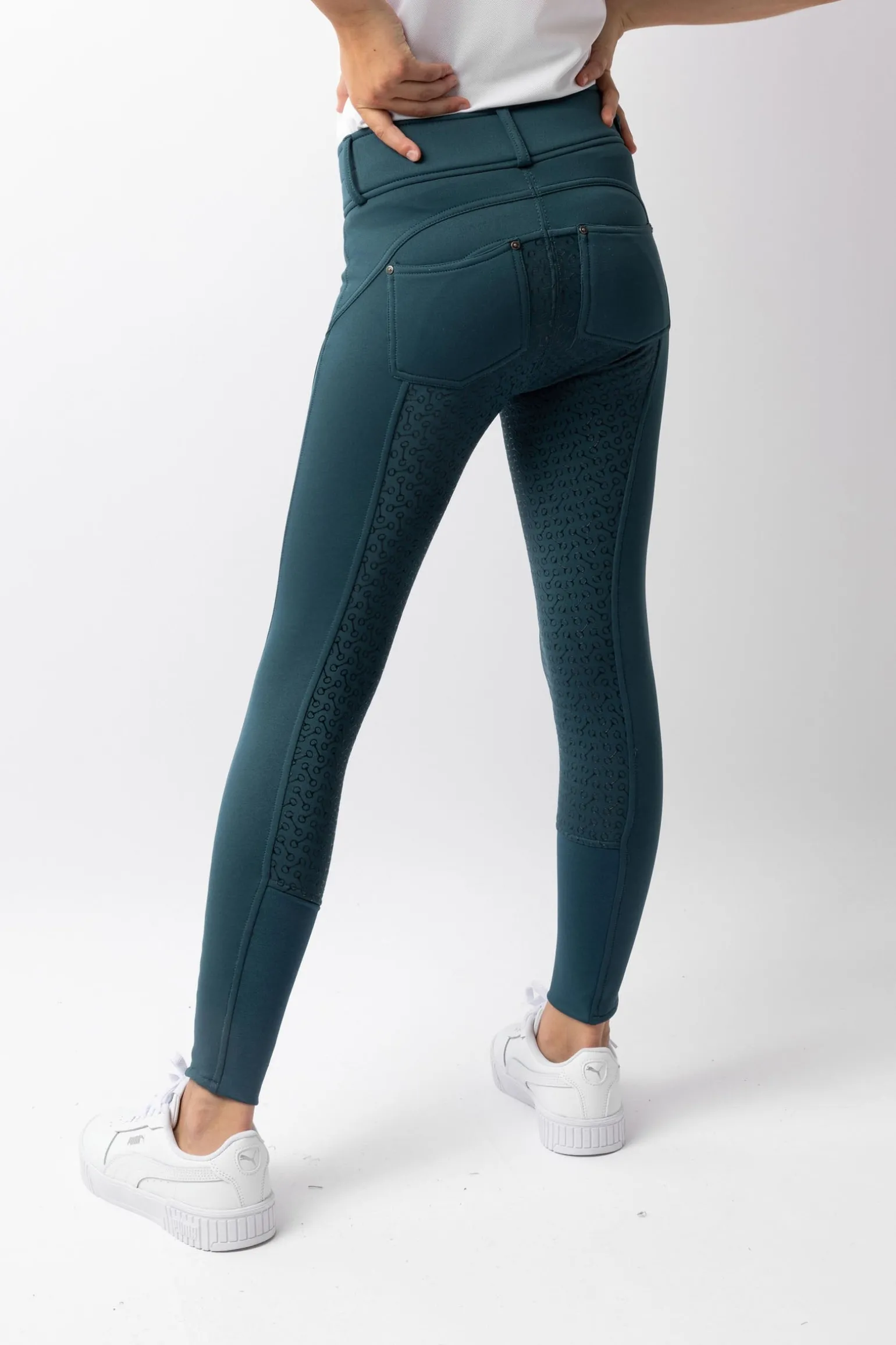 Rhea Kinder Thermoreithose mit Vollbesatz und Gesäßtaschen