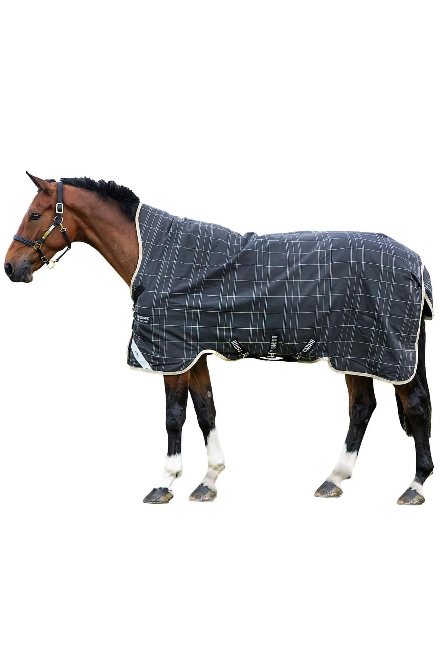 Rhino Wug Vari-Layer Weidedecke mit hohem Hals, 250g