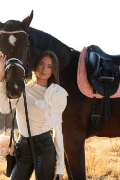 Rose Quilt Dressurschabracke