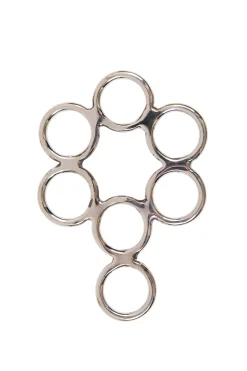 Rose Set Flower Hackamore SS, 145mm