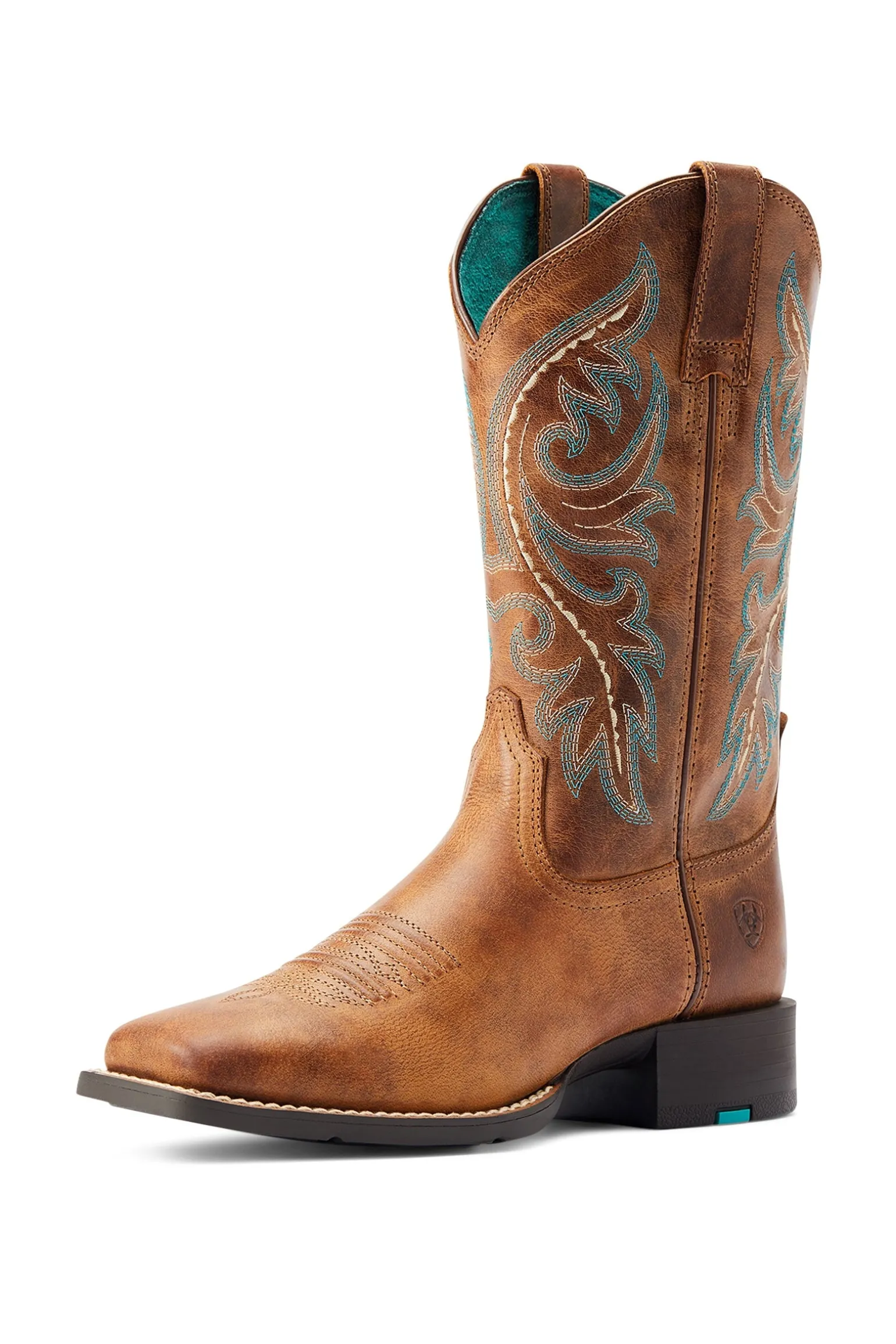 Round Up Damen-Westernstiefel mit Reißverschluss hinten