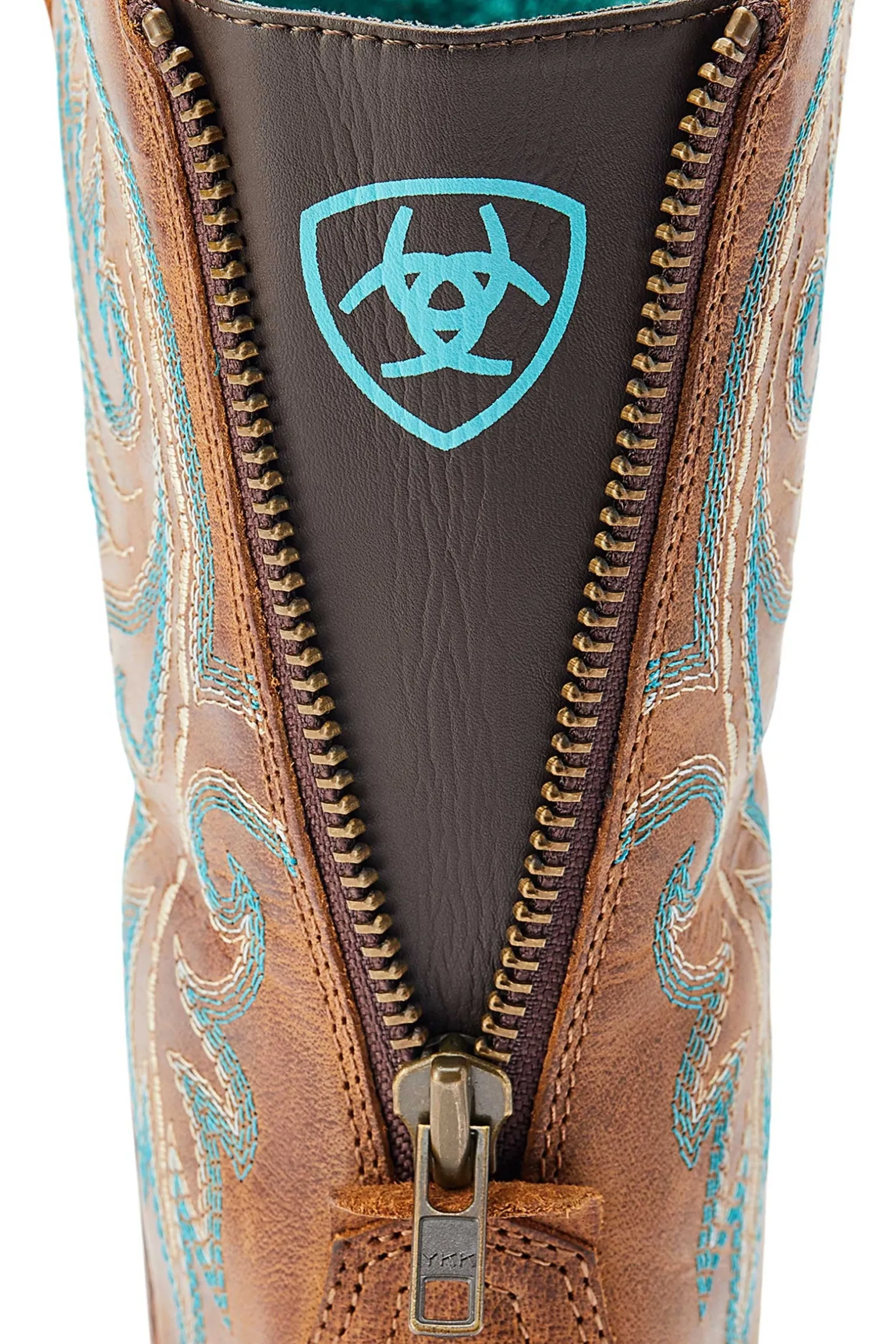 Round Up Damen-Westernstiefel mit Reißverschluss hinten