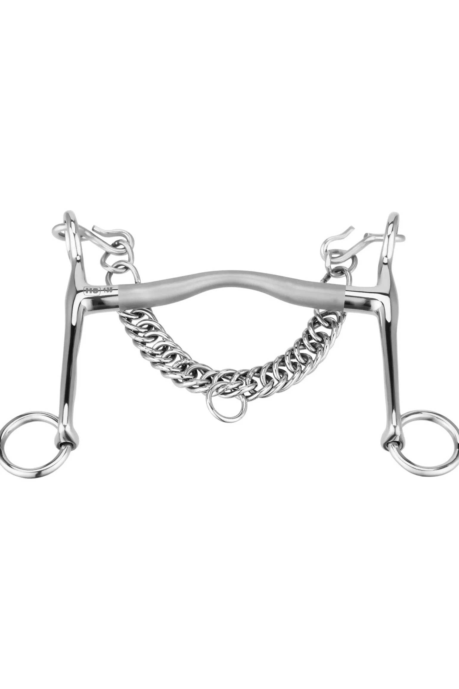 Satinox Reitkandare, 12mm, 7cm Anzüge