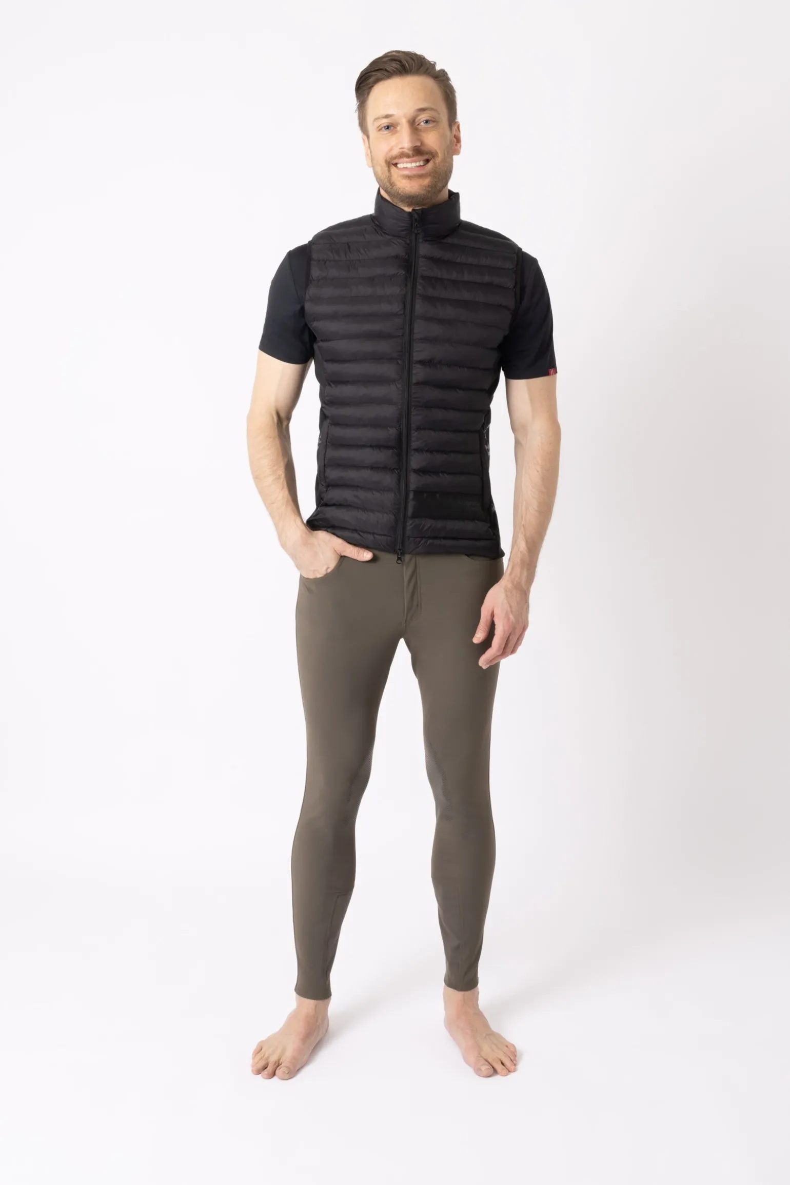 Simon Herren Ultraleicht gepolsterte Reitweste