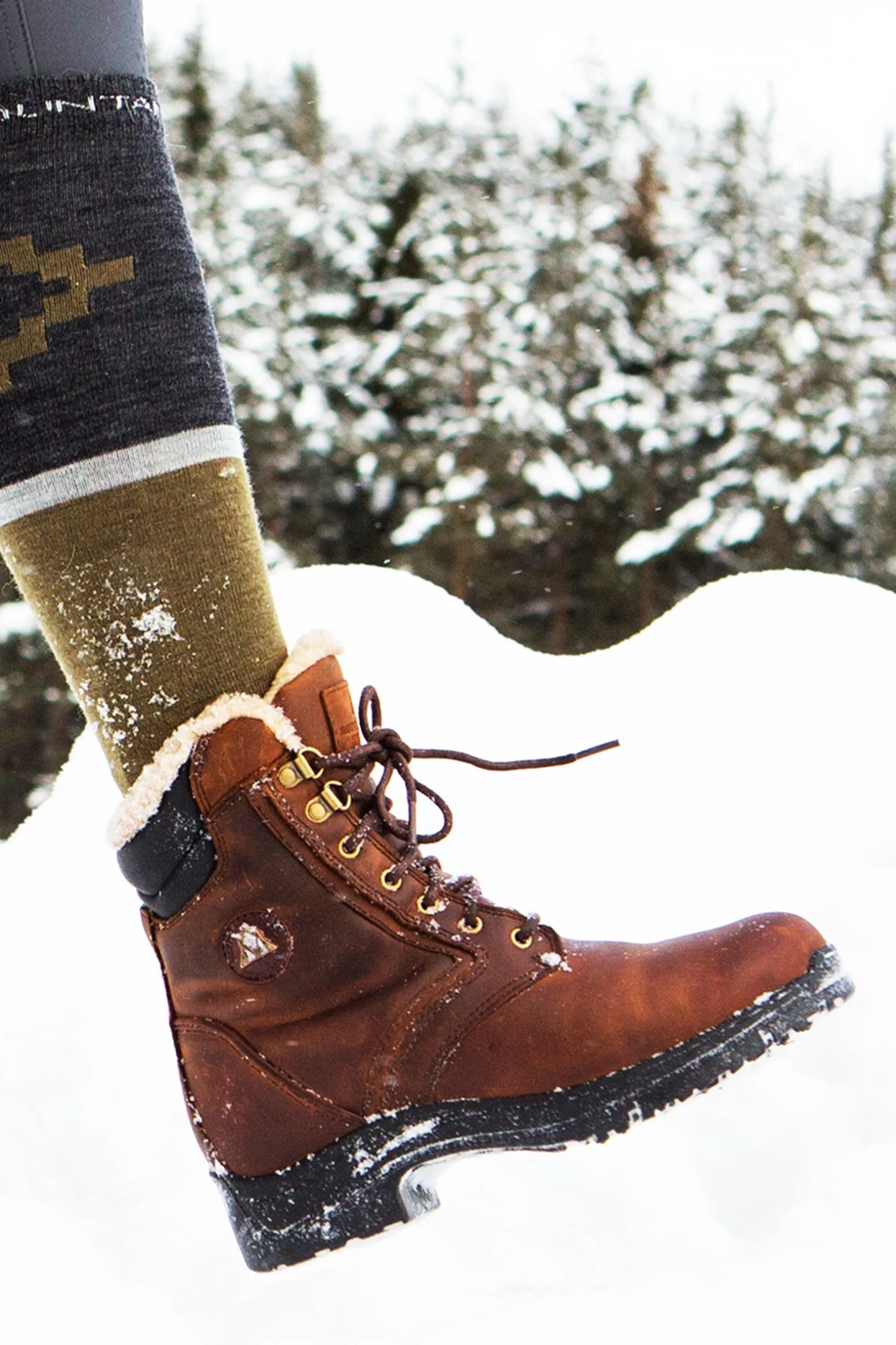 Snowy River mit Schnürung für Herren