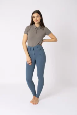 Sophie Damen High Waist Kneebesatz Reithose