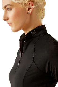 Soquel Damen Baselayer mit 1/4 Reißverschluss