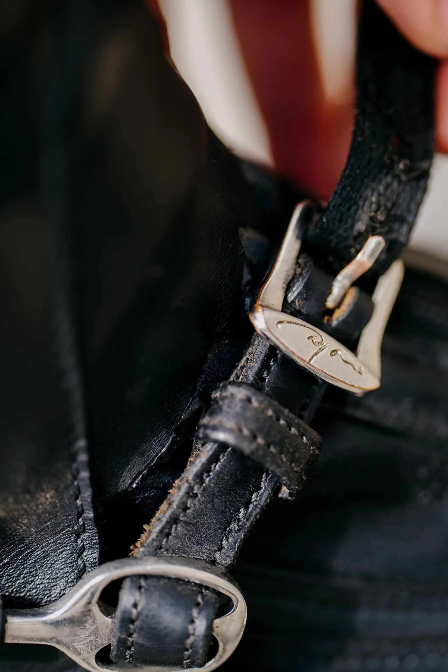 Sporenriemen aus Leder