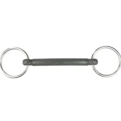 Stangengebiss mit Gummi und losen Ringen