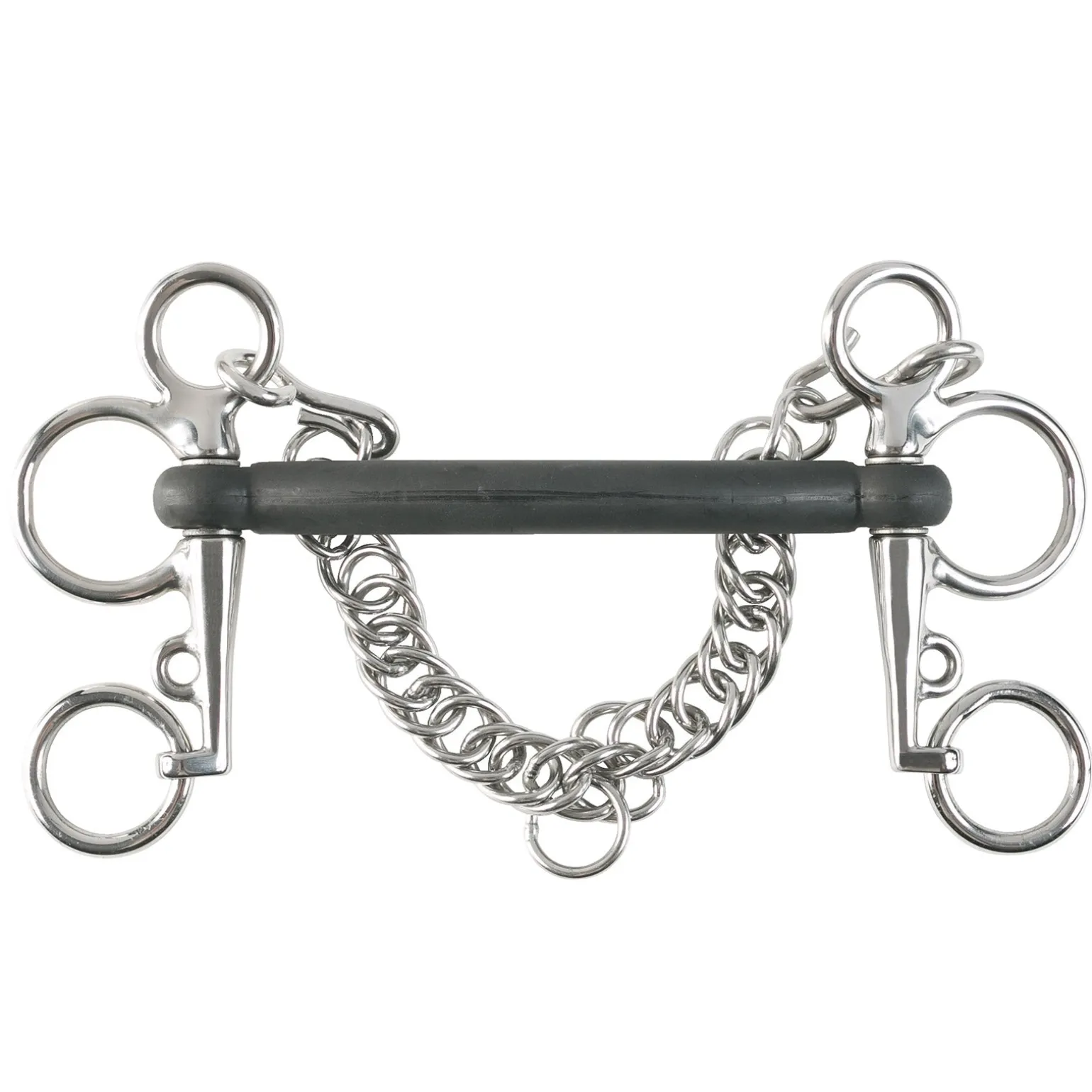 Stangen-Pelham Gummi-Gebiss