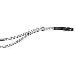 Stirnband, schmal, zweigeteilt, weiße Steine, W