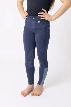 Suki Kinder Kniebesatz Reithosen