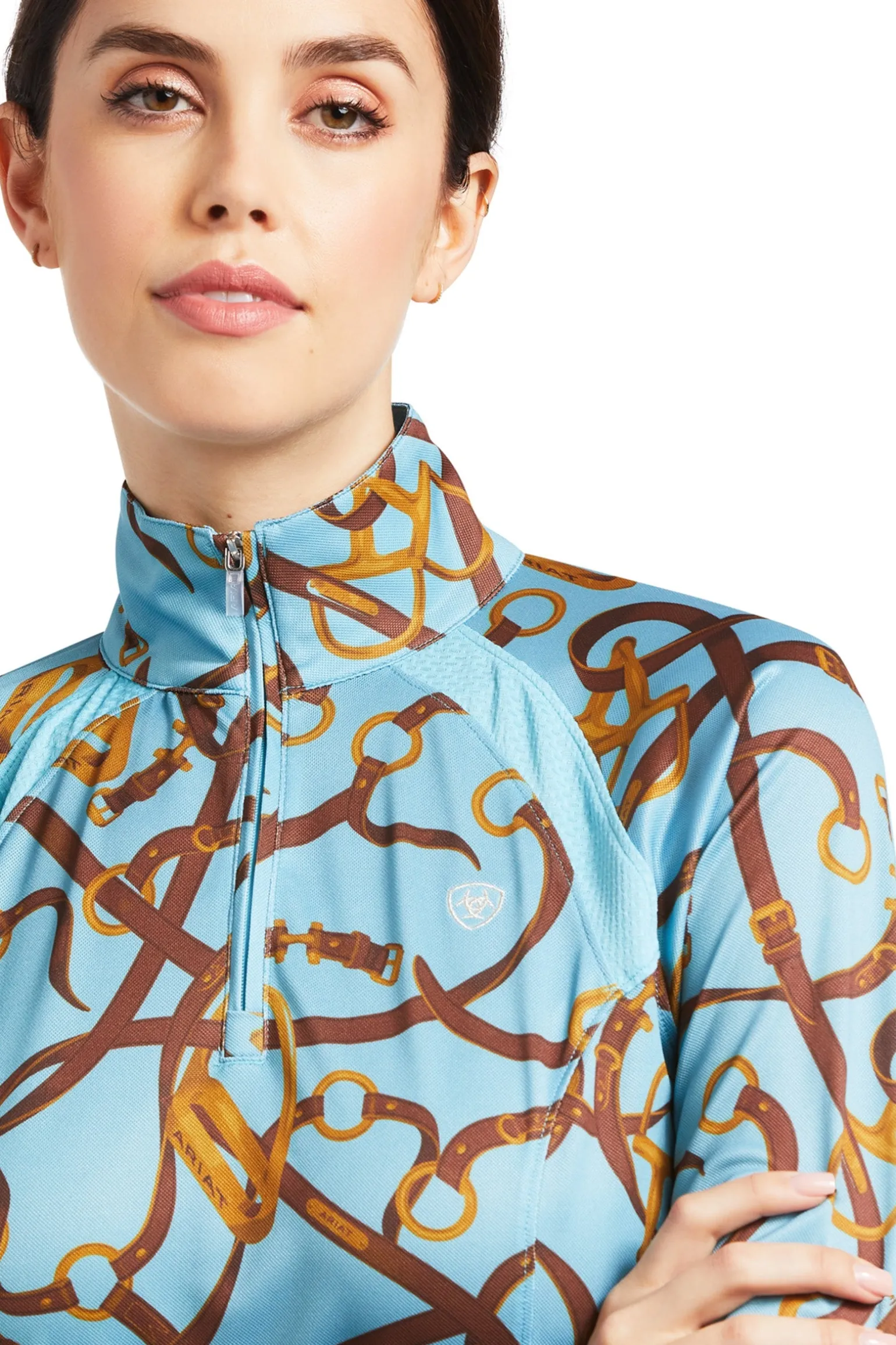 Sunstopper 2.0 Damen 1/4 Zip Baselayer Shirt