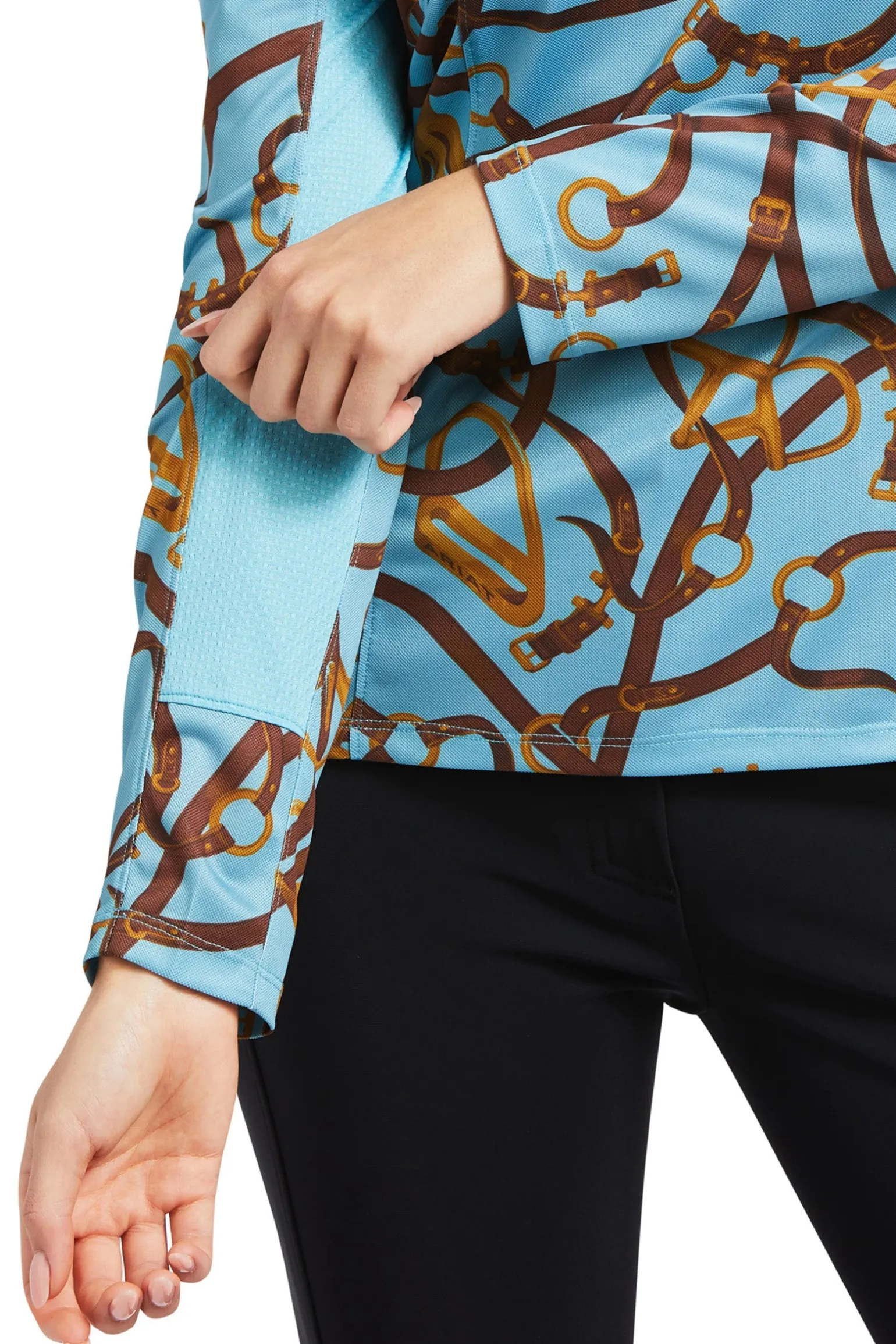 Sunstopper 2.0 Damen 1/4 Zip Baselayer Shirt