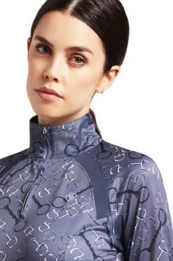 Sunstopper 2.0 Damen 1/4 Zip Baselayer Shirt