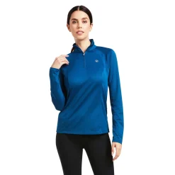Sunstopper 2.0 Damen 1/4 Zip Baselayer Shirt