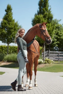 Tara Damen Reithose mit Silikonvollbesatz und hohem Bund