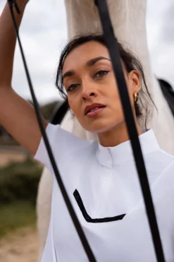 Taylor Damen Turniershirt mit Glitzer