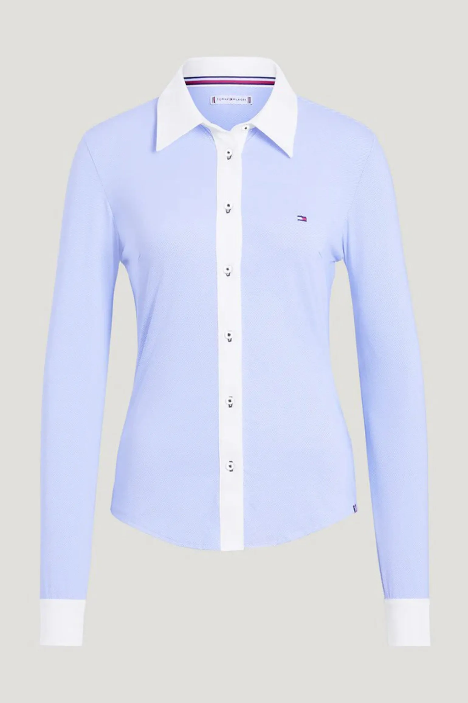 Tommy Hilfiger Essex Damen Stretch-Oxford-Hemd