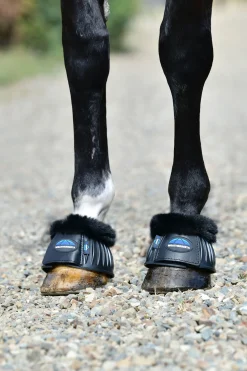 Tough-Tec Prime Gummihufglocken mit Fleece-Umrandung