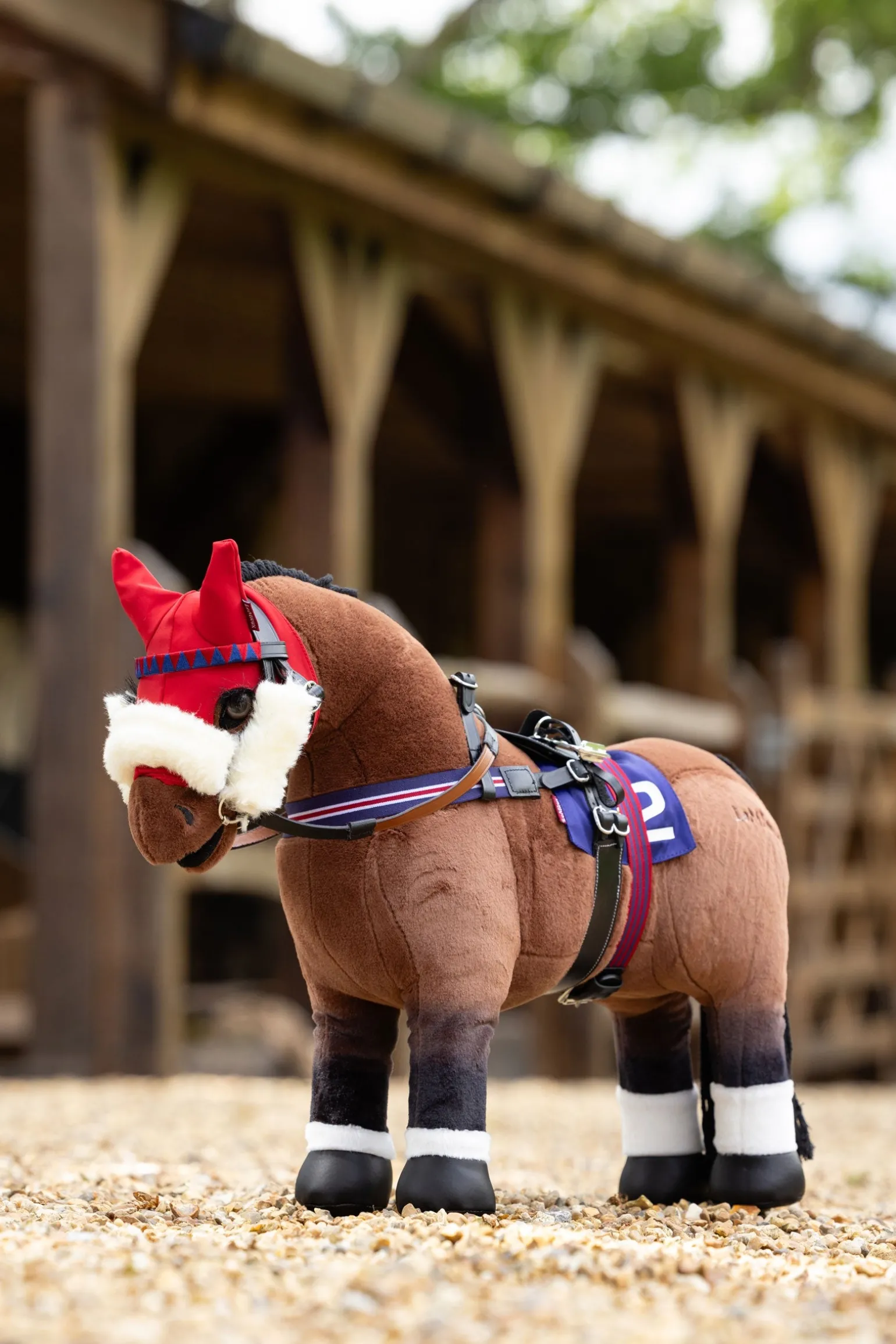 Toy Pony Rennsattel und Vorderzeug Set