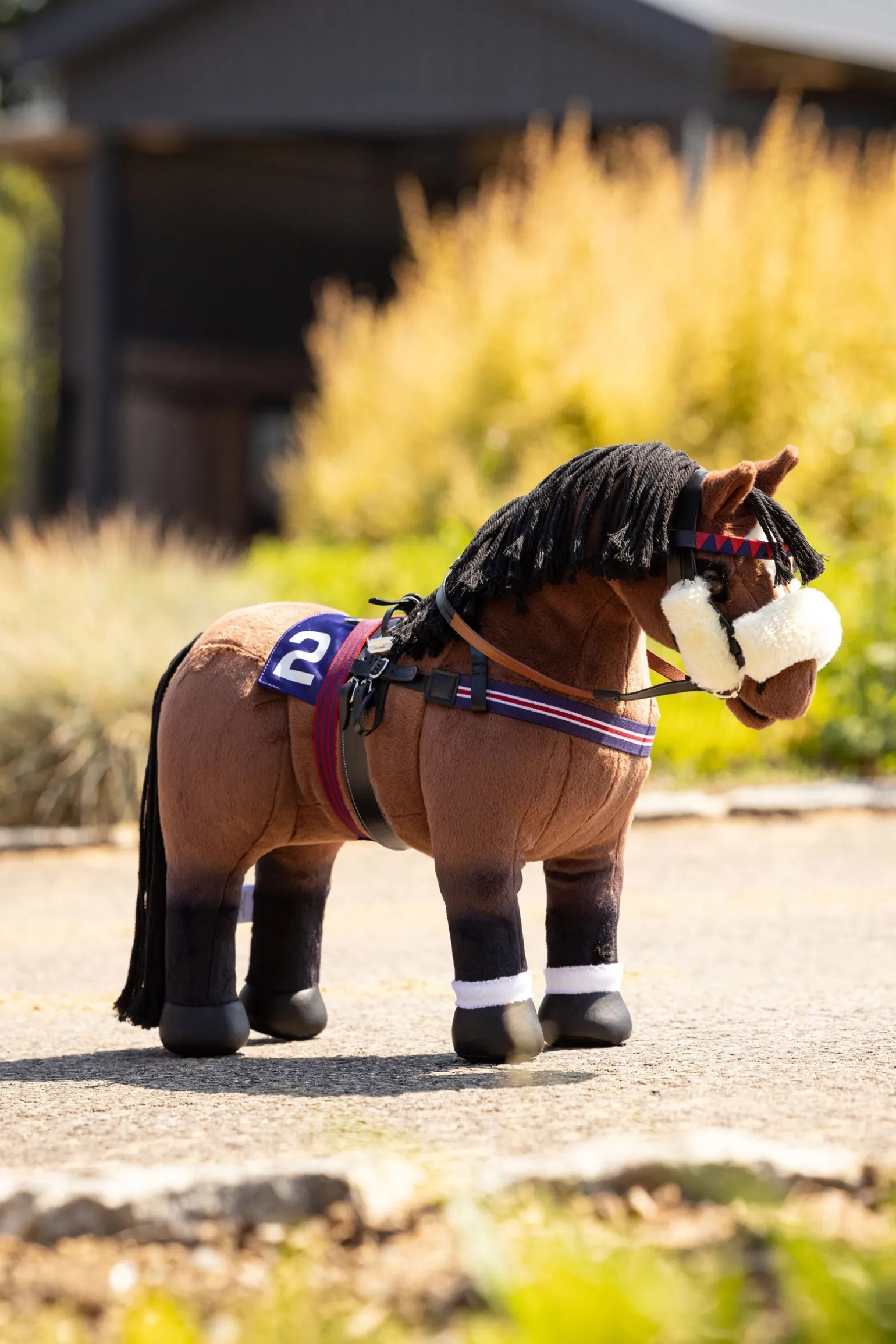 Toy Pony Rennsattel und Vorderzeug Set