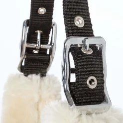 Transportreithalfter mit Kunstlammfell