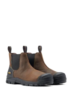 Treadfast Chelsea wasserdichte Herrenstiefeletten mit Stahlkappe