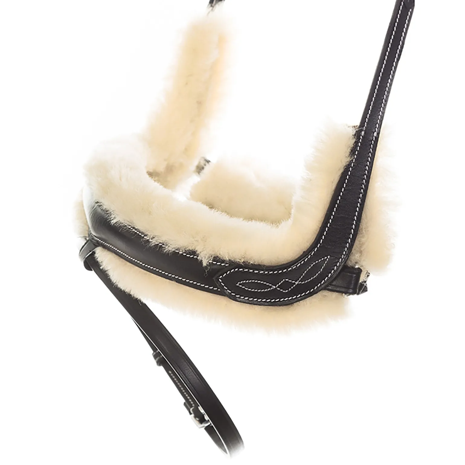 Trense Ivy, Lammfell, schwedisches Reithalfter