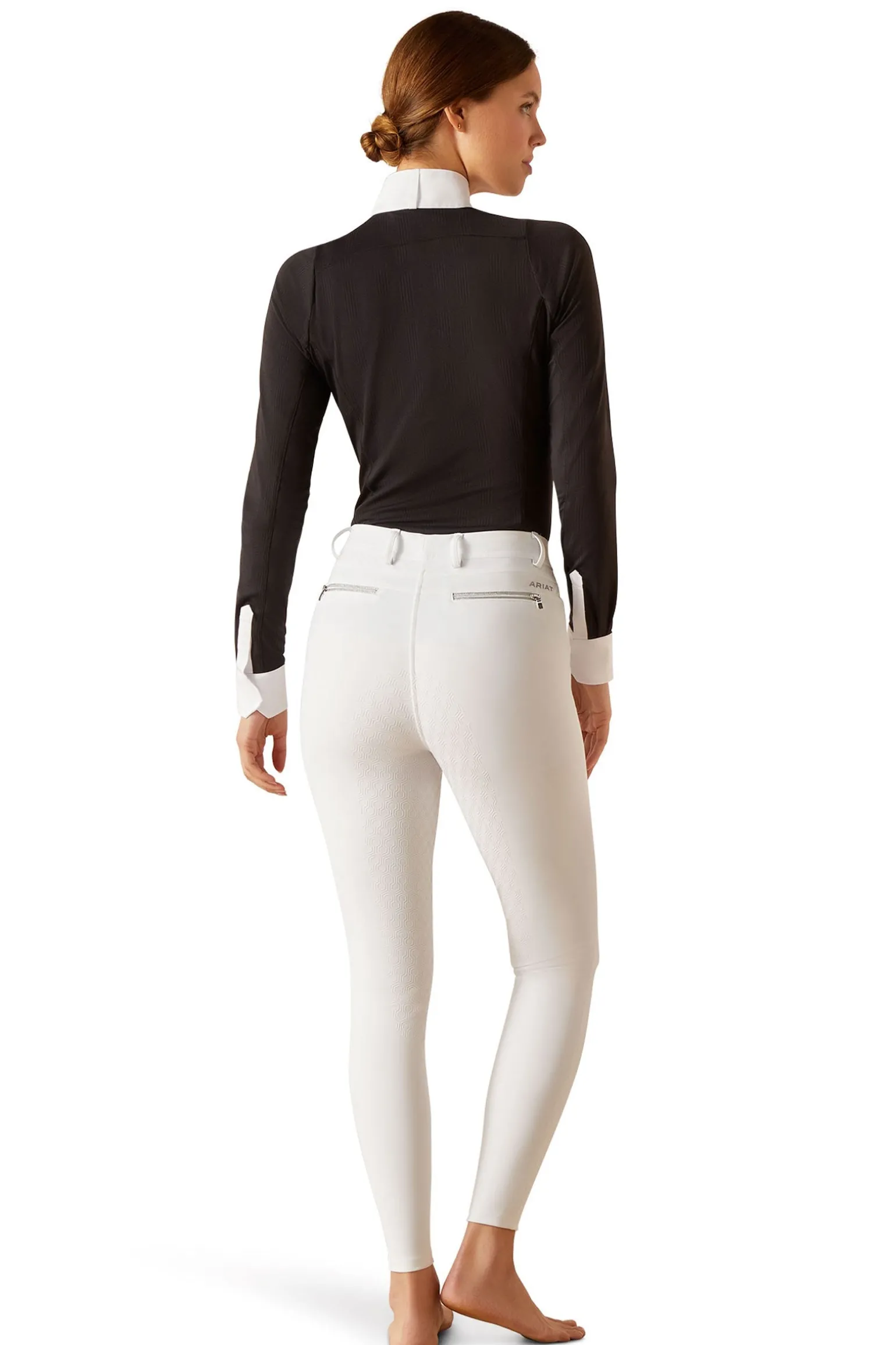 Tri Factor Pull-On Damen Vollbesatzreitleggings