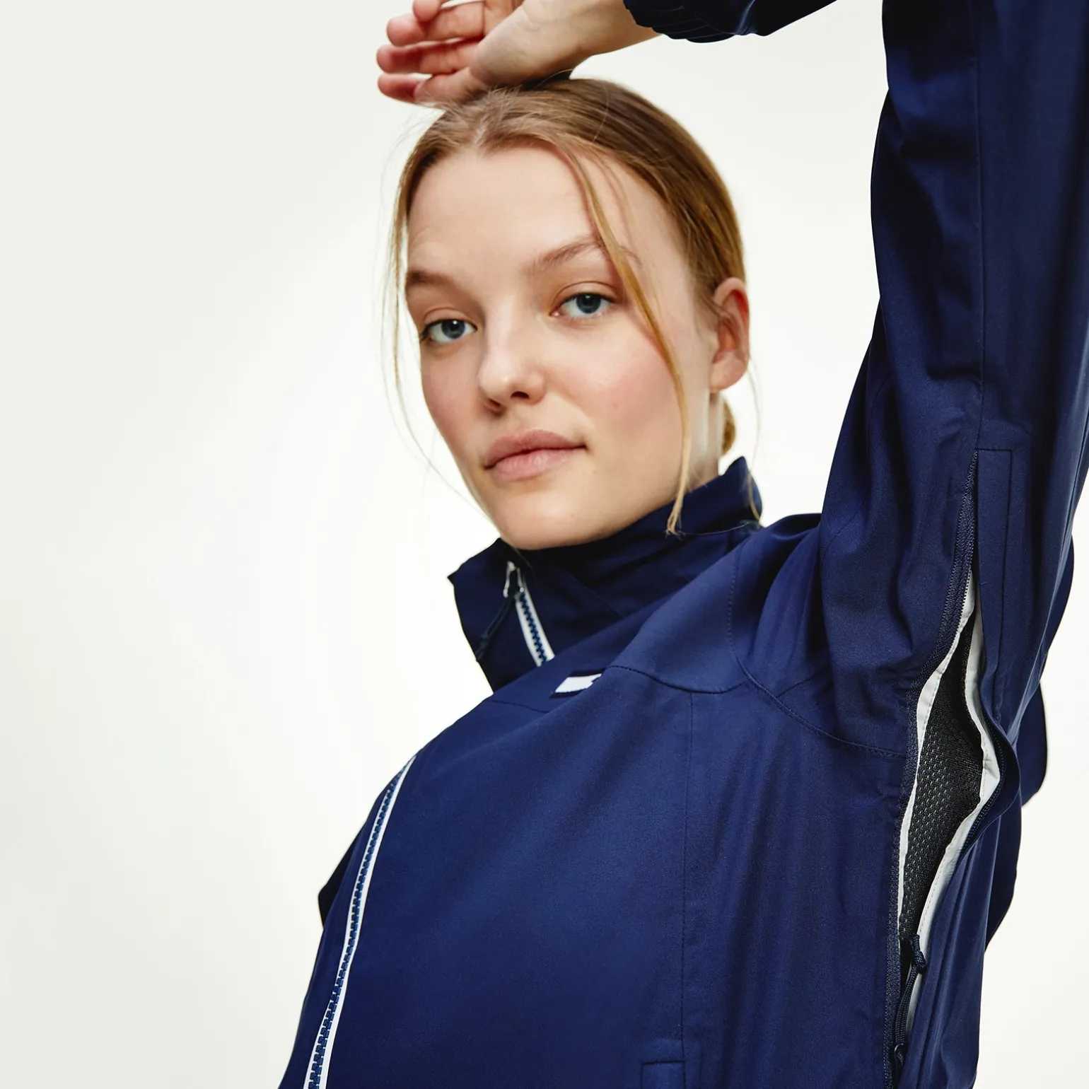 Unicolor Damen Regenjacke