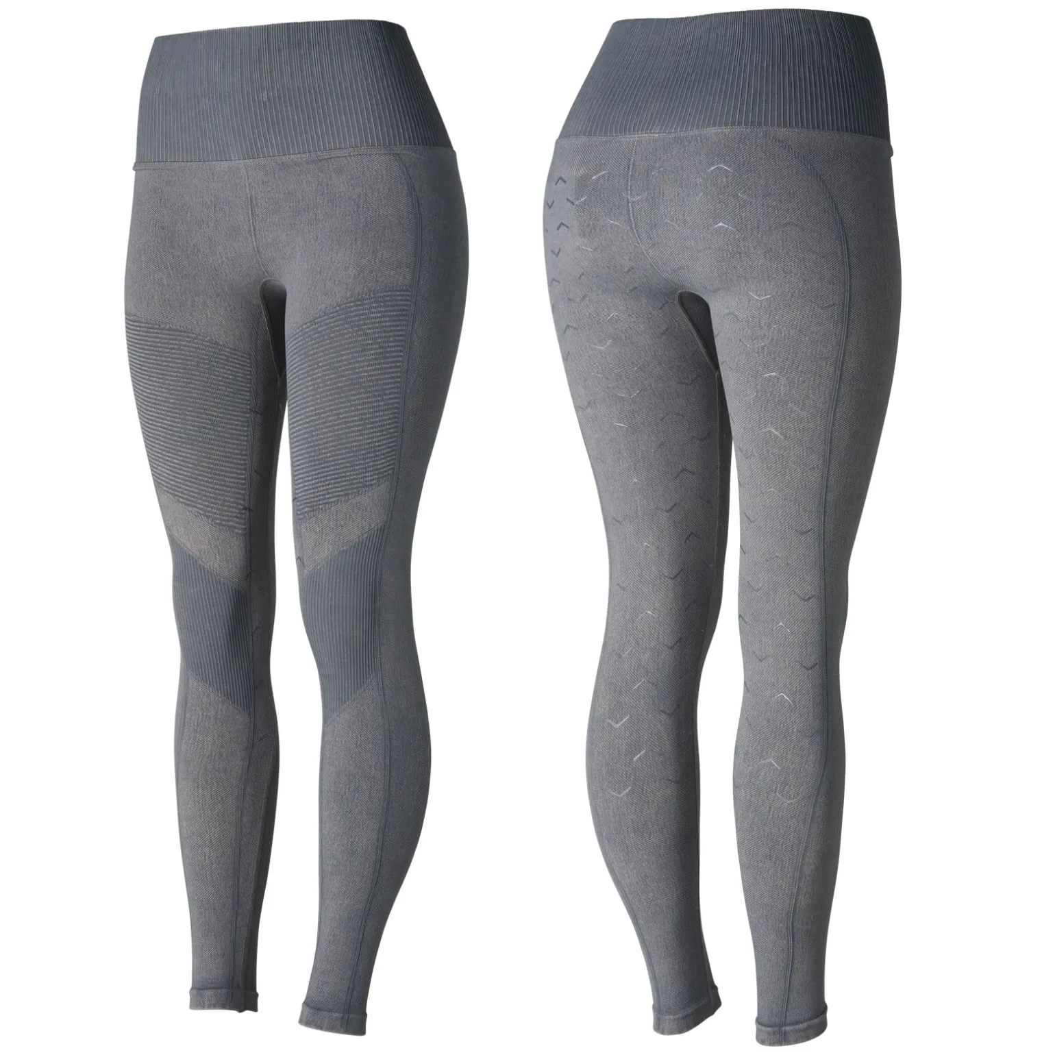 Vanessa Reitleggings mit Vollbesatz, Nahtlos in Jeansoptik