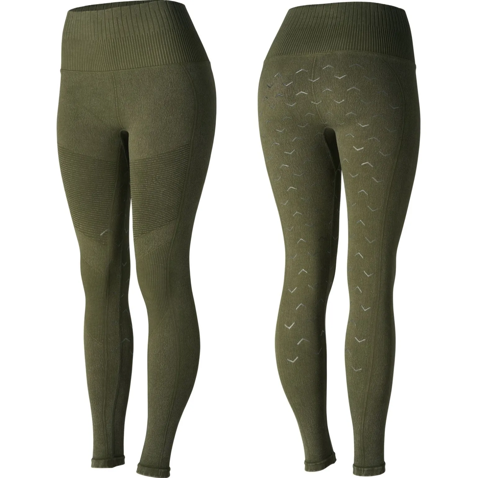 Vanessa Reitleggings mit Vollbesatz, Nahtlos in Jeansoptik