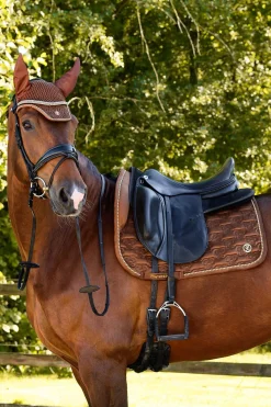 Velvet Monogram Dressur Schabracke