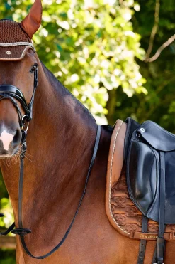 Velvet Monogram Dressur Schabracke