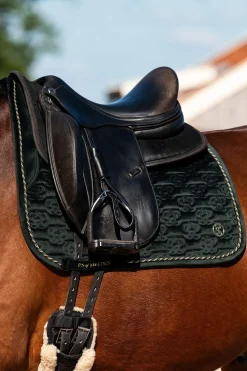 Velvet Monogram Dressur Schabracke